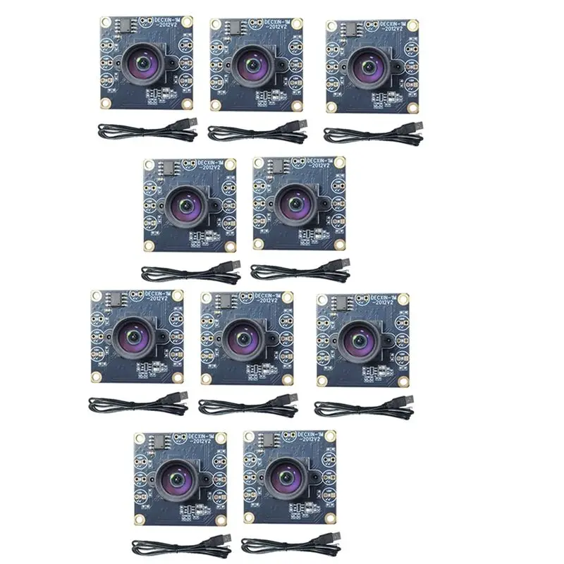 10PCS 100 Degree Camera Module 1MP OV9732 1280X720 USB Free Driver Manual Focus With2 Meter Cable Forwinxp/7/8/10
10PCS 100 Degree Camera Module 1MP OV9732 1280X720 USB Free Driver Manual Focus With2 Meter Cable Forwinxp/7/8/10