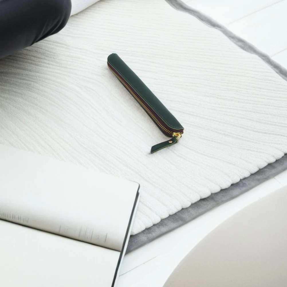 2Pcs Vintage Pencil Bags PU Zipper Stylish Portable Pen Sleeve Compact Mini Pencil Holder Stationery Organizer
2Pcs Vintage Pencil Bags PU Zipper Stylish Portable Pen Sleeve Compact Mini Pencil Holder Stationery Organizer