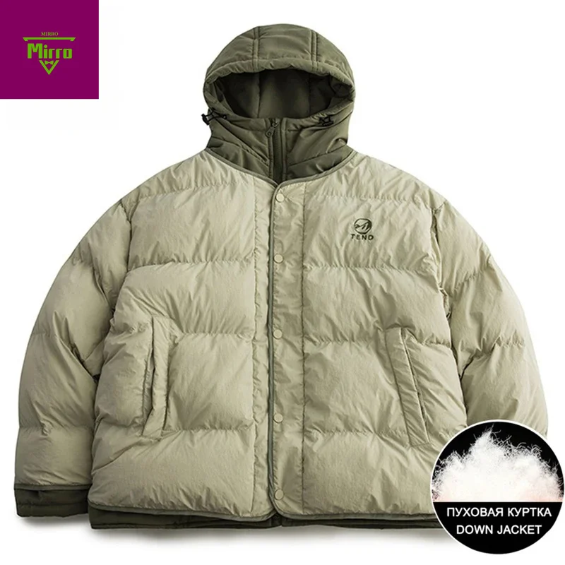 【Mirrordust】Мужские зимние куртки, утепленные парки, уличная одежда, Harajuku, пальто большого размера с пузырьками, винтажные стеганые куртки, верхняя одежда
【Mirrordust】Мужские зимние куртки, утепленные парки, уличная одежда, Harajuku, пальто большого размера с пузырьками, винтажные стеганые куртки, верхняя одежда