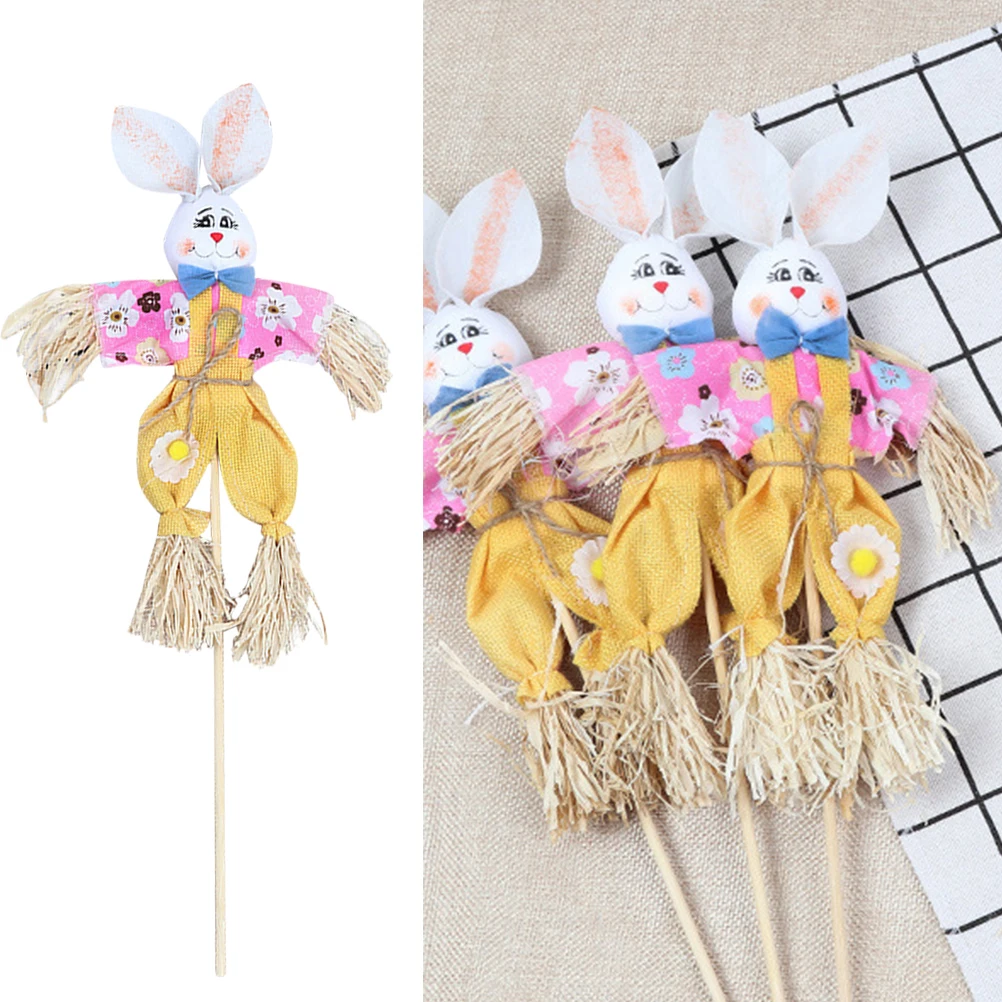 2Pcs Harvest Scarecrow Stakes Fall Decor Thanksgiving Rabbit Jackstraw Straw Yard Decorations Autumn Garden Decor Halloween
2Pcs Harvest Scarecrow Stakes Fall Decor Thanksgiving Rabbit Jackstraw Straw Yard Decorations Autumn Garden Decor Halloween