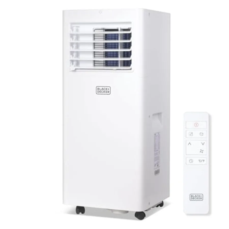 Portable air conditioner for home use, white ABS plastic, 8, 500 BTU cooling capacity, compact design with full-function remote
Portable air conditioner for home use, white ABS plastic, 8, 500 BTU cooling capacity, compact design with full-function remote