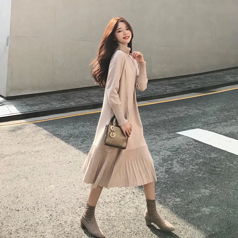 Slim Plus Size Casual Party Fashion Sweater Long Dress Women Winter Autumn Pink Office Ladies Midi Knitted Vestido Sexy Dresses
Slim Plus Size Casual Party Fashion Sweater Long Dress Women Winter Autumn Pink Office Ladies Midi Knitted Vestido Sexy Dresses