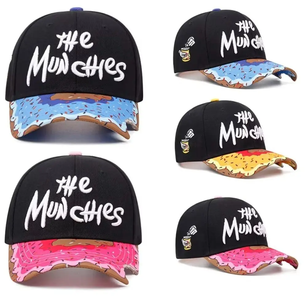 Adjustable Donut Embroidery Baseball Cap Sunscreen Hip-hop Letter Embroidery Flat Brim Hat Cotton Korean Style
Adjustable Donut Embroidery Baseball Cap Sunscreen Hip-hop Letter Embroidery Flat Brim Hat Cotton Korean Style