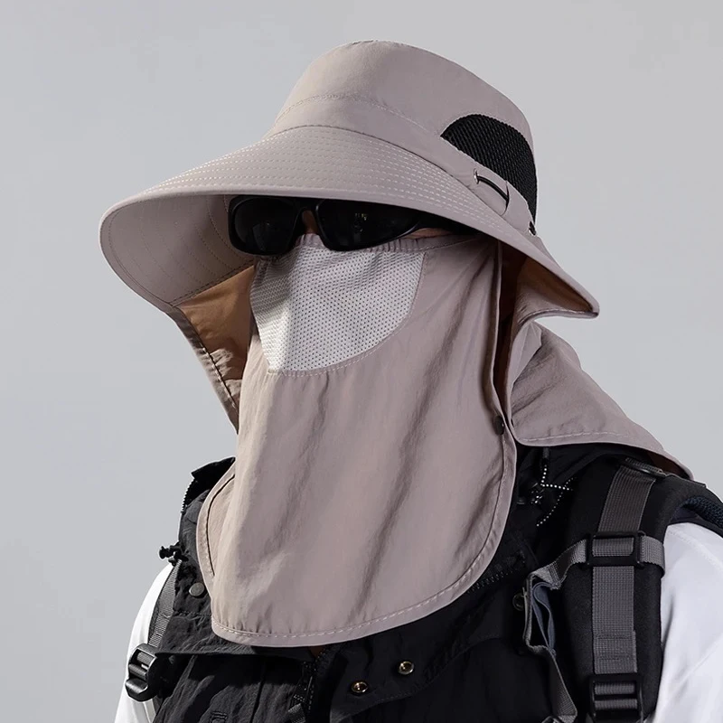 Summer Hats Men's UV Neck Flap Sun Hat Long Wide Brim Hiking Fishing Hat Male Outdoor Breathable Bucket Hat Shawl Fisherman Cap
Summer Hats Men's UV Neck Flap Sun Hat Long Wide Brim Hiking Fishing Hat Male Outdoor Breathable Bucket Hat Shawl Fisherman Cap