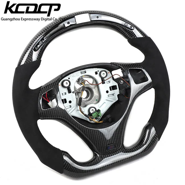 LED Display Carbon Fiber Steering Wheel Fit for BMW 1 2 3 4 Series E90 E92 E93 M3 E84 E87 E89 Carbon Steering Wheel
LED Display Carbon Fiber Steering Wheel Fit for BMW 1 2 3 4 Series E90 E92 E93 M3 E84 E87 E89 Carbon Steering Wheel
