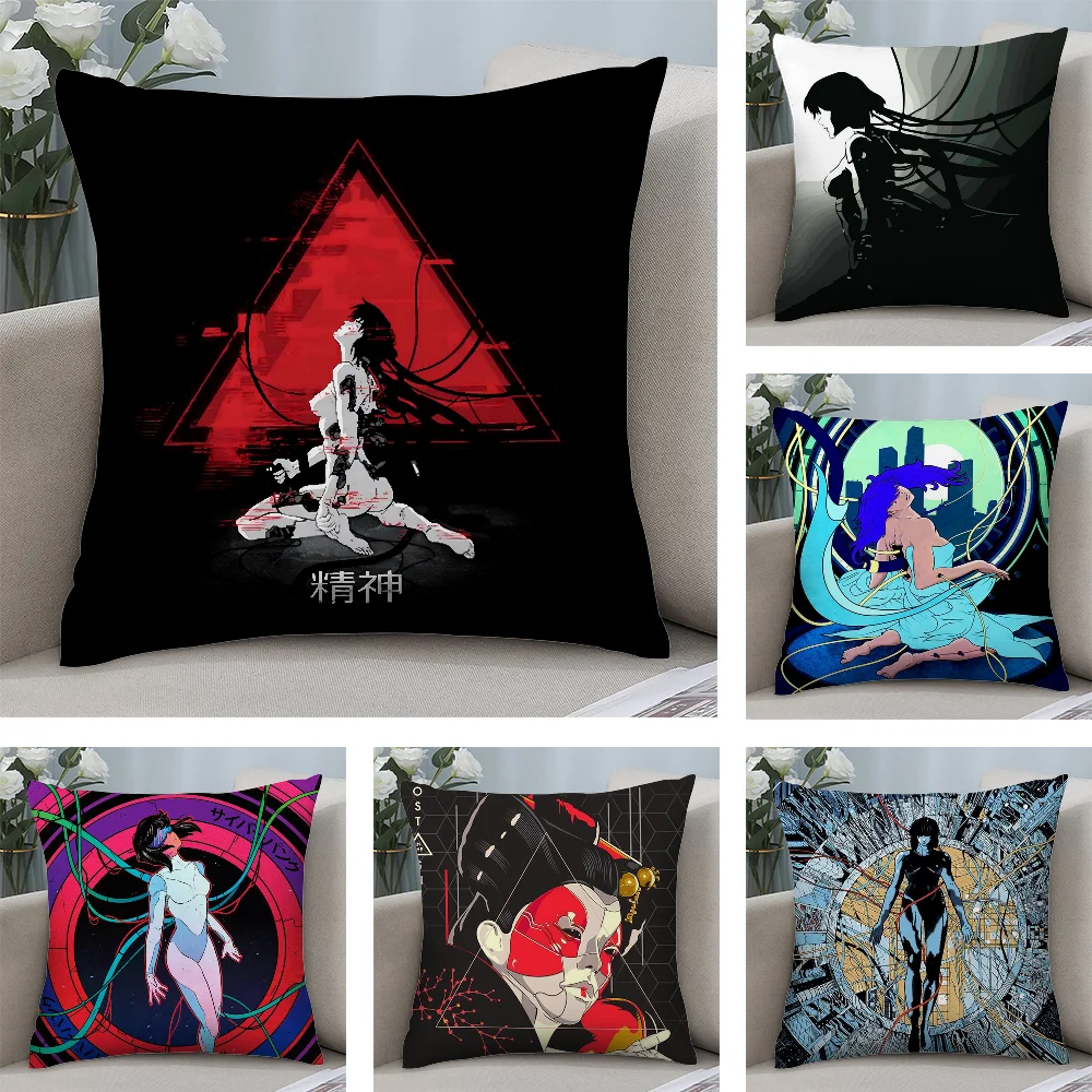 G-Ghost In The S-Shell Pillow Case Short Plush Pillow Covers Sofa Decorative Gift Home Double-sided Printing Cushion Cover
G-Ghost In The S-Shell Pillow Case Short Plush Pillow Covers Sofa Decorative Gift Home Double-sided Printing Cushion Cover