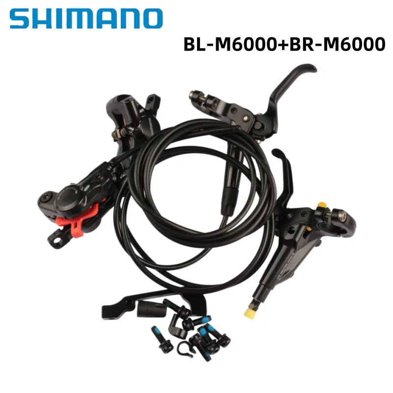 Shimano DEORE M6000 Brake Hydraulic Disc Brake 2 Pistons Right Front 950 Left Rear 1700 Split MTB With G02S Brake Bicycle Parts
Shimano DEORE M6000 Brake Hydraulic Disc Brake 2 Pistons Right Front 950 Left Rear 1700 Split MTB With G02S Brake Bicycle Parts