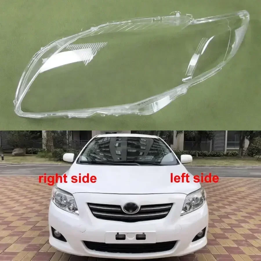 For Toyota Corolla 2007 2008 2009 Headlight Cover Shade Headlamp Shell Transparent Lampshade Case Lens Plexiglass
For Toyota Corolla 2007 2008 2009 Headlight Cover Shade Headlamp Shell Transparent Lampshade Case Lens Plexiglass