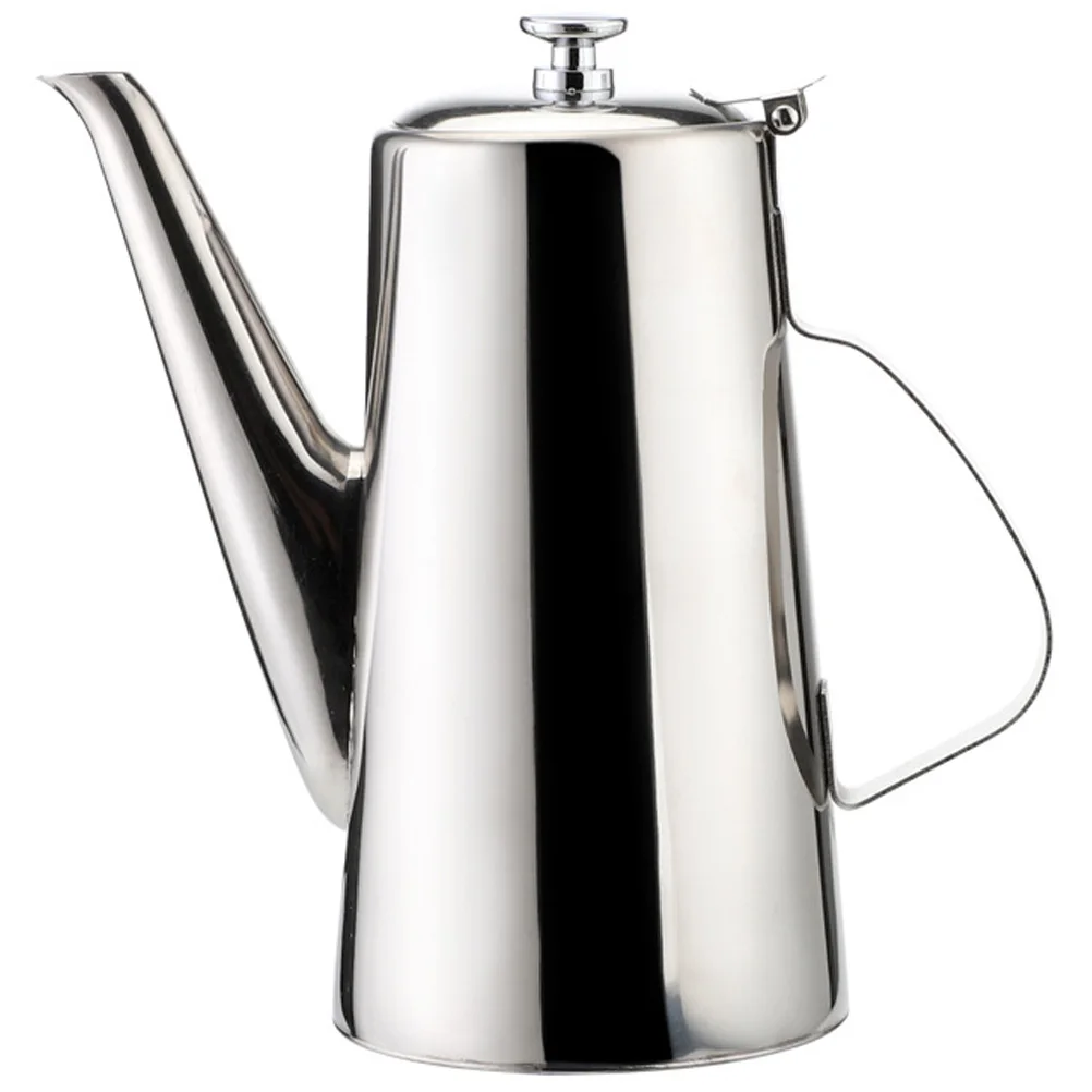 Stainless Steel Teapot Kettle Stovetop Pitcher Kettles Anti Scald Handle Compact Storage Easy Cleaning Long Term Use
Stainless Steel Teapot Kettle Stovetop Pitcher Kettles Anti Scald Handle Compact Storage Easy Cleaning Long Term Use