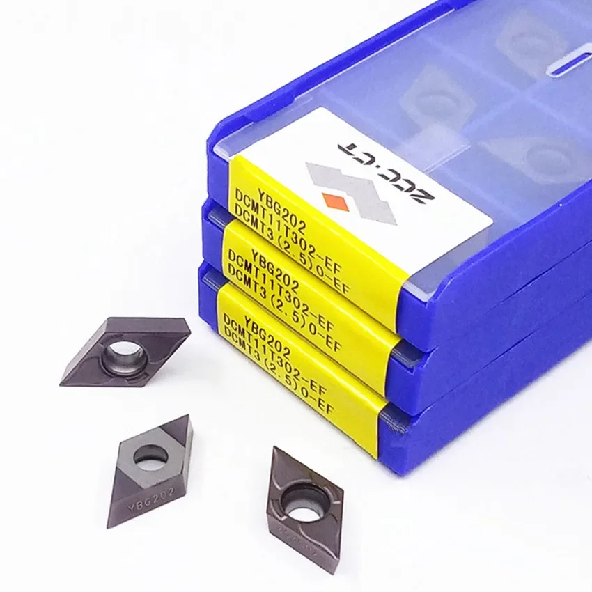 ZCC.CT DCMT11T302-EF YBG202/DCMT11T304-EF YBG202/DCMT11T308-EF YBG202 DCMT11T3 DCMT32.51 DCMT32.52 Твердосплавные пластины с ЧПУ 10 шт./кор.
ZCC.CT DCMT11T302-EF YBG202/DCMT11T304-EF YBG202/DCMT11T308-EF YBG202 DCMT11T3 DCMT32.51 DCMT32.52 Твердосплавные пластины с ЧПУ 10 шт./кор.