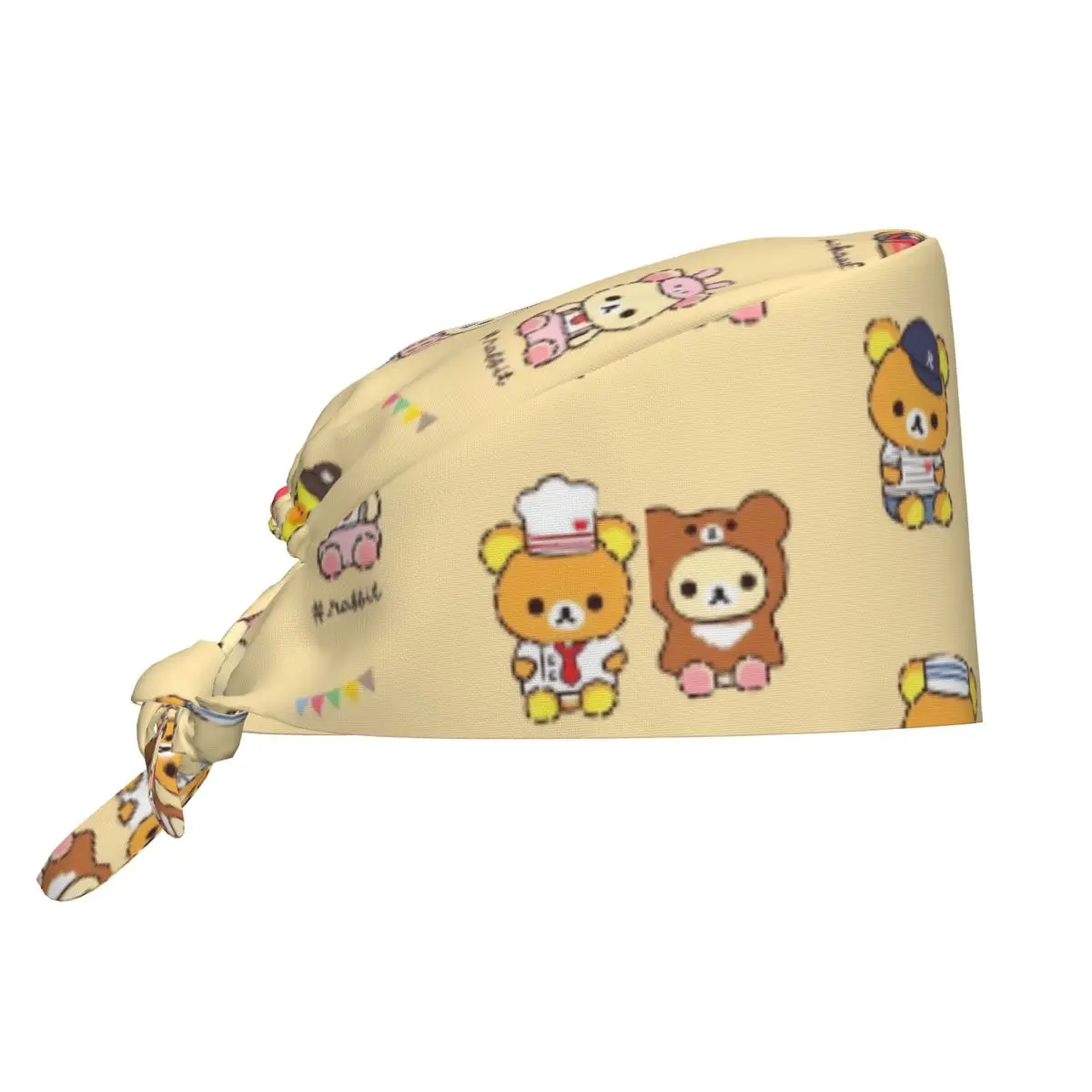 Work Scrub Cap Cute Bear Rilakkuma Nurse Hat For Unisex Women Holder Long Hair Working Cap Comfortable Custom DIY Medical Cap
Work Scrub Cap Cute Bear Rilakkuma Nurse Hat For Unisex Women Holder Long Hair Working Cap Comfortable Custom DIY Medical Cap
