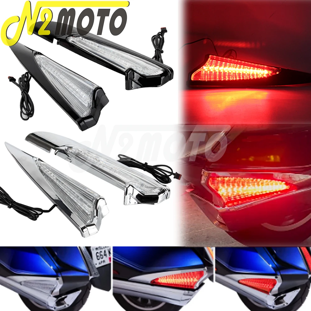 Motorcycle LED Red Decorative Lamp Turn Signal Side Saddlebag Inserts Light For Honda Gold Wing 1800 Goldwing GL1800 F6B 2018-Up
Motorcycle LED Red Decorative Lamp Turn Signal Side Saddlebag Inserts Light For Honda Gold Wing 1800 Goldwing GL1800 F6B 2018-Up