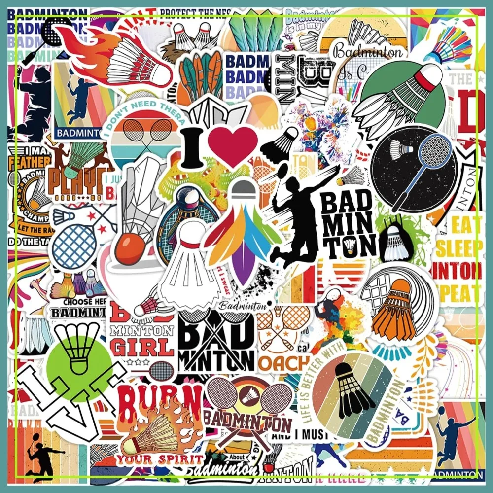 100PCS Badminton Stickers, Cool Sport Decals for Scrapbooking, Funny Gifts for Teens, Party Decor, Laptop & Water Bottle
100PCS Badminton Stickers, Cool Sport Decals for Scrapbooking, Funny Gifts for Teens, Party Decor, Laptop & Water Bottle