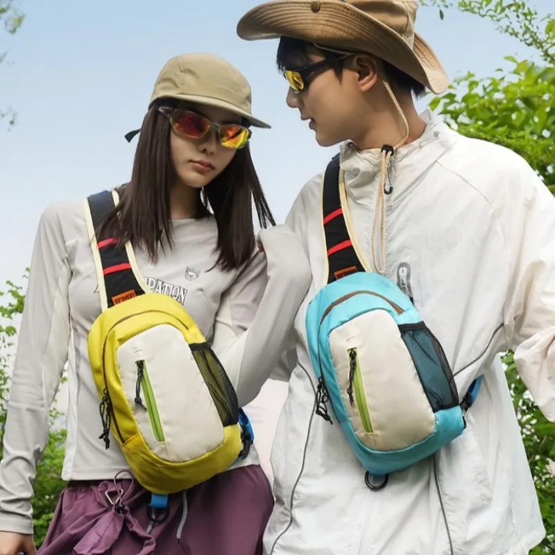 2026 New Arrival High Quality Chest Bag Korean Color Block Splicing Trendy Casual Cycling Crossbody Shoulder Bag
2026 New Arrival High Quality Chest Bag Korean Color Block Splicing Trendy Casual Cycling Crossbody Shoulder Bag