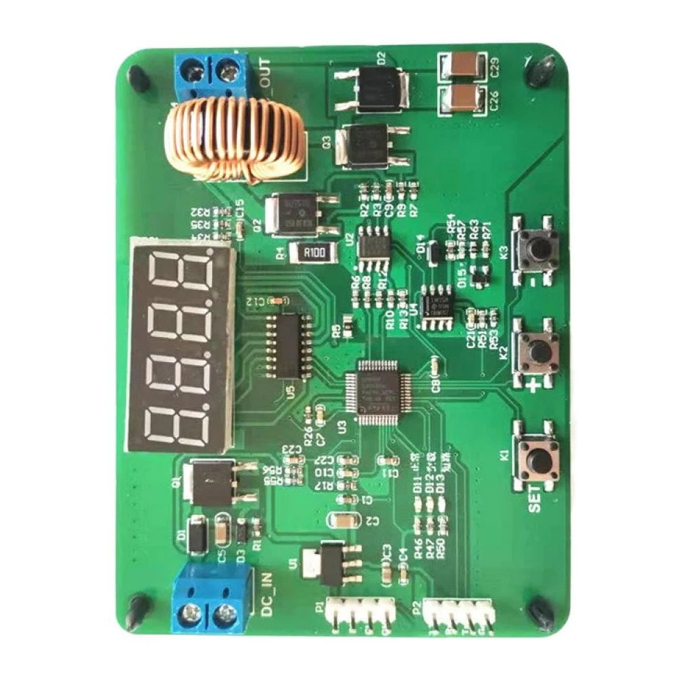 STM32F030C8T6 Digital Controlled Boost CC CV Power Supply Development Board 10-20V to 12-60V 3A Max Digital Tube Display Module
STM32F030C8T6 Digital Controlled Boost CC CV Power Supply Development Board 10-20V to 12-60V 3A Max Digital Tube Display Module