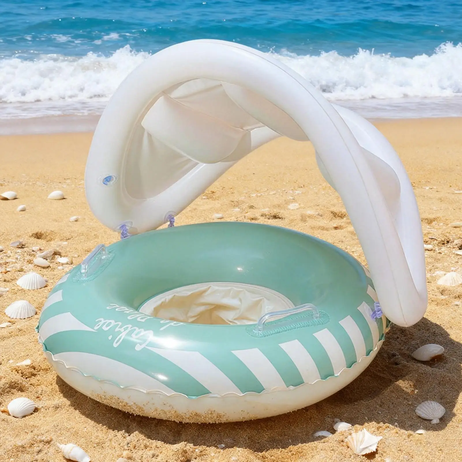 Pool Floats Kids Blow Up Swimming Ring Seat With Sun Canopy Children's Pool Float For Summer Vacation Travel Hotel Resort Beach
Pool Floats Kids Blow Up Swimming Ring Seat With Sun Canopy Children's Pool Float For Summer Vacation Travel Hotel Resort Beach