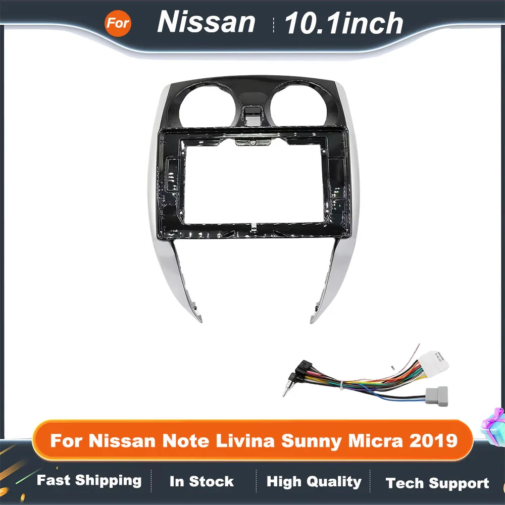 10,1-дюймовый автомобильный адаптер для рамы для Nissan Note Livina Sunny Micra 2019, Android-радио, аудиосистема, комплект панели приборной панели
10,1-дюймовый автомобильный адаптер для рамы для Nissan Note Livina Sunny Micra 2019, Android-радио, аудиосистема, комплект панели приборной панели