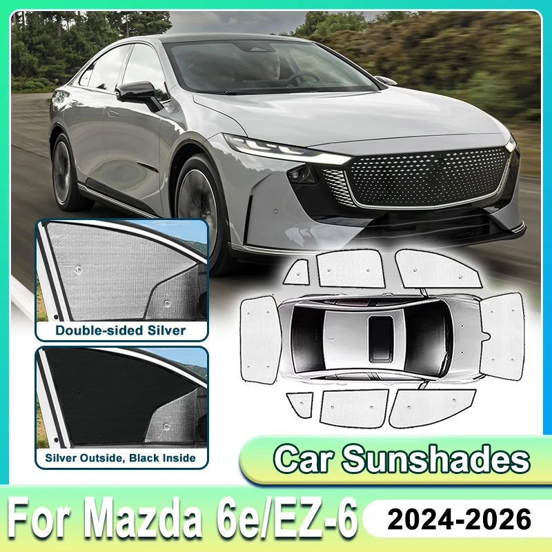 For Mazda 6e 2025 Accessories 2024 2026 J90A EZ-6 Car Windshield Sunshade Suction Cups Privacy Protection Sun Shield Cover Parts
For Mazda 6e 2025 Accessories 2024 2026 J90A EZ-6 Car Windshield Sunshade Suction Cups Privacy Protection Sun Shield Cover Parts