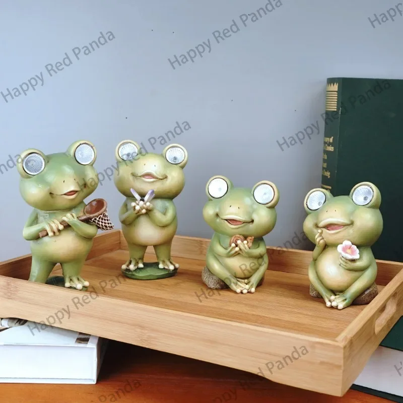 Cute animal night light resin ornament solar energy saving induction dormitory children's room cartoon frog bedside lamp
Cute animal night light resin ornament solar energy saving induction dormitory children's room cartoon frog bedside lamp