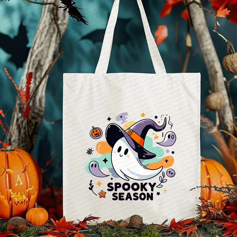 Женская парусиновая сумка-тоут, шляпа ведьмы, призрак, тыква, летучая мышь, цветочная лоза, мультяшная яркая типография, милая повседневная женская сумка
Женская парусиновая сумка-тоут, шляпа ведьмы, призрак, тыква, летучая мышь, цветочная лоза, мультяшная яркая типография, милая повседневная женская сумка