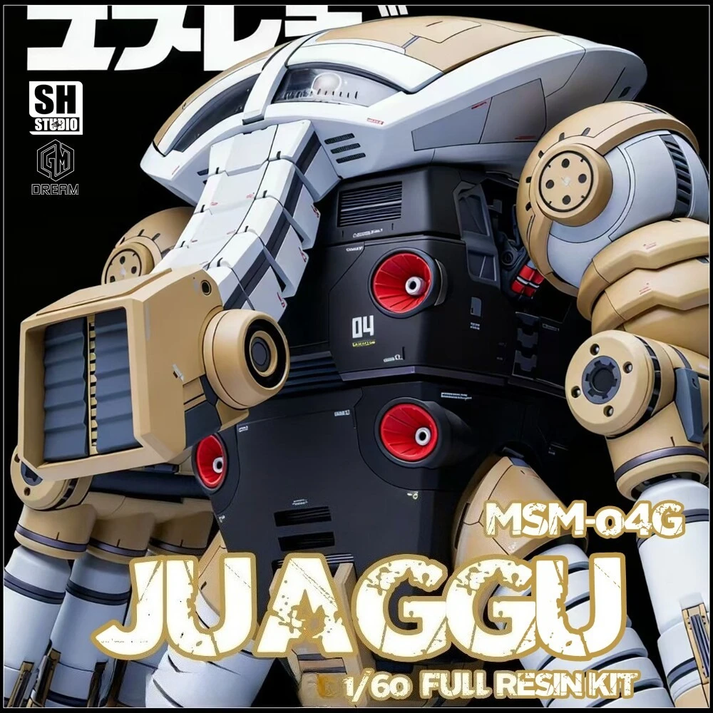 In Stock SH STUDIO PG 1/60 MSM-04G JUAGGU Unpainted Resin GK Model with Internal Skeleton, Collectible for GK Hobbyists
In Stock SH STUDIO PG 1/60 MSM-04G JUAGGU Unpainted Resin GK Model with Internal Skeleton, Collectible for GK Hobbyists
