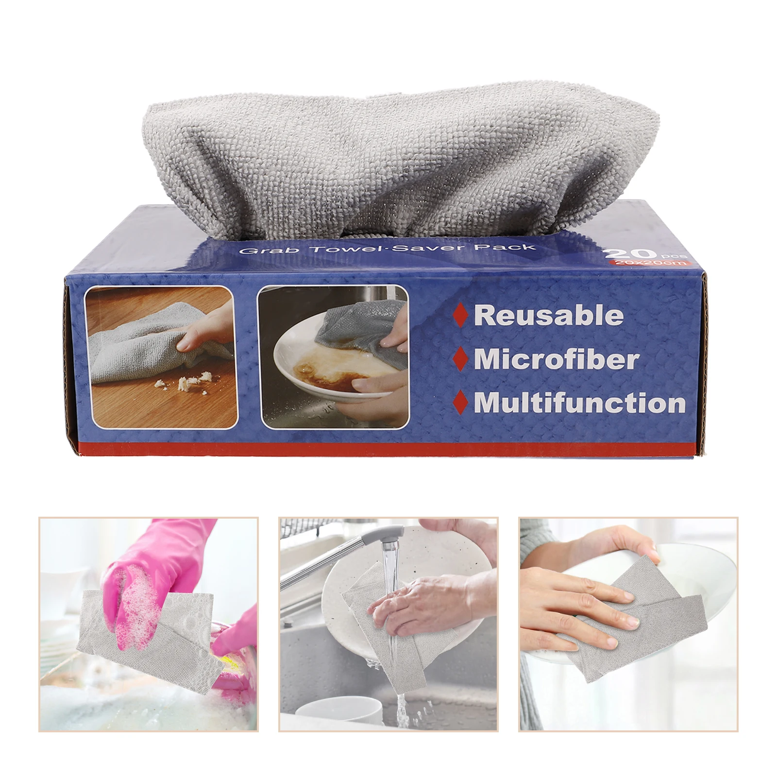 1 Box Microfiber Cleaning Cloths Extractable Dish Rags Kitchen Towels Ultrafine Reusable Durable Countertop Wiping Cloths For
1 Box Microfiber Cleaning Cloths Extractable Dish Rags Kitchen Towels Ultrafine Reusable Durable Countertop Wiping Cloths For