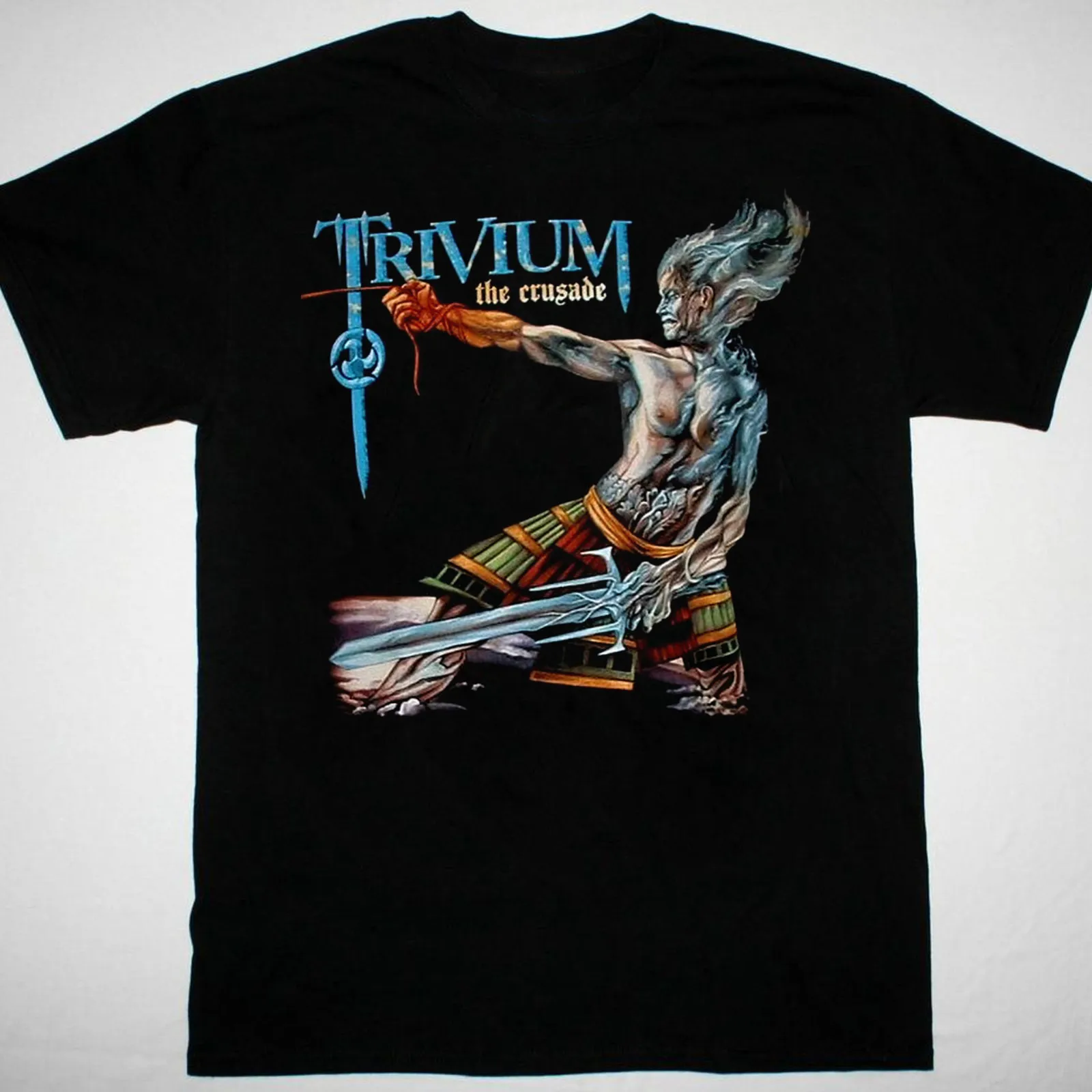 Trivium The Crusade T-shirt Black Short Sleeve All Sizes S-5XL XX356
Trivium The Crusade T-shirt Black Short Sleeve All Sizes S-5XL XX356