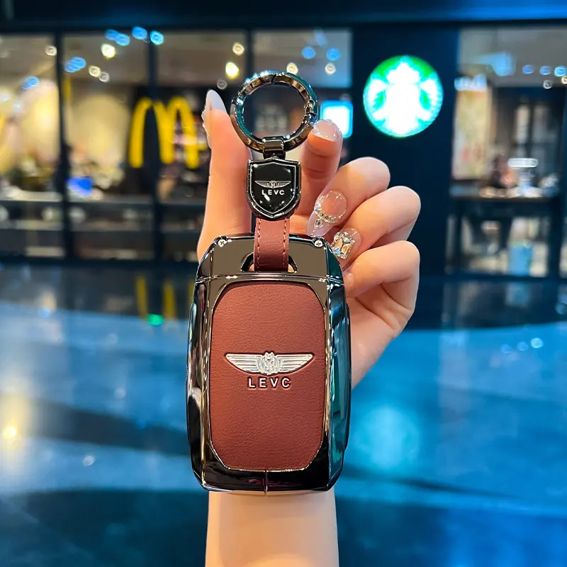 For LEVC Yizhen L380 key protective cover leather Geely Yizhen L380 physical remote control protective case buckle
For LEVC Yizhen L380 key protective cover leather Geely Yizhen L380 physical remote control protective case buckle