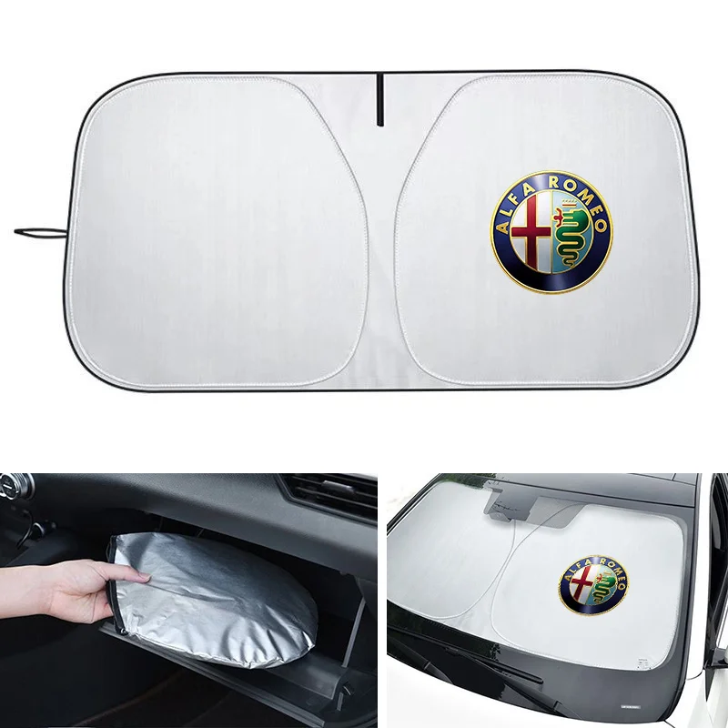 For Alfa Romeo Giulia Stelvio Giulietta 156 159 147 Mito Tonale GT Windshield Sunshade Sunvisor Protector Foldable Blocks UV Ray
For Alfa Romeo Giulia Stelvio Giulietta 156 159 147 Mito Tonale GT Windshield Sunshade Sunvisor Protector Foldable Blocks UV Ray
