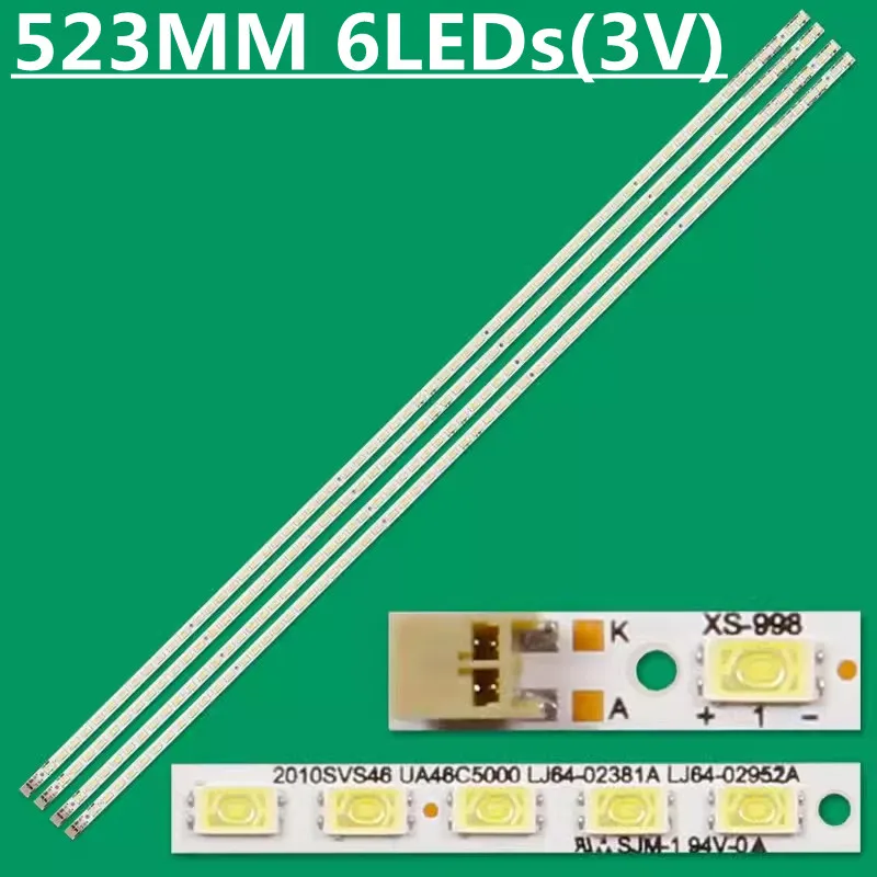 Светодиодная лента подсветки для SLED 2010SVS46 60/240 Гц LJ64-02592A4 LBM4600BM11 UA46C5000QR UA46C6200U UA46C6900VF UA46C7000WF
Светодиодная лента подсветки для SLED 2010SVS46 60/240 Гц LJ64-02592A4 LBM4600BM11 UA46C5000QR UA46C6200U UA46C6900VF UA46C7000WF
