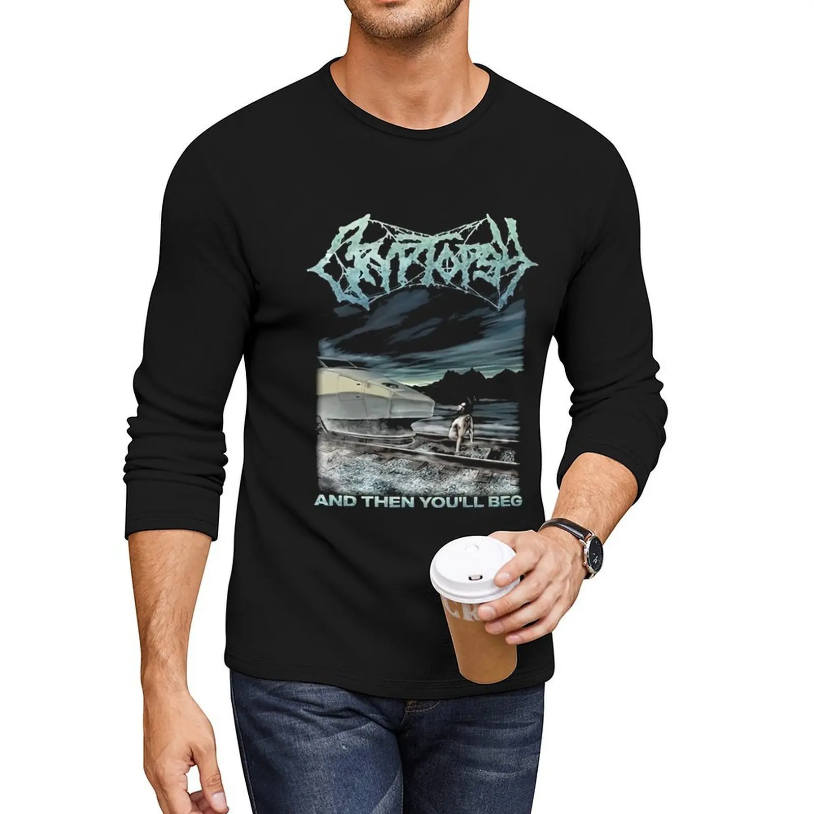 Cryptopsy And Then You'll Beg Long T-Shirt quick drying t-shirt Tee shirt new edition t shirt plus size tops t shirt for men
Cryptopsy And Then You'll Beg Long T-Shirt quick drying t-shirt Tee shirt new edition t shirt plus size tops t shirt for men