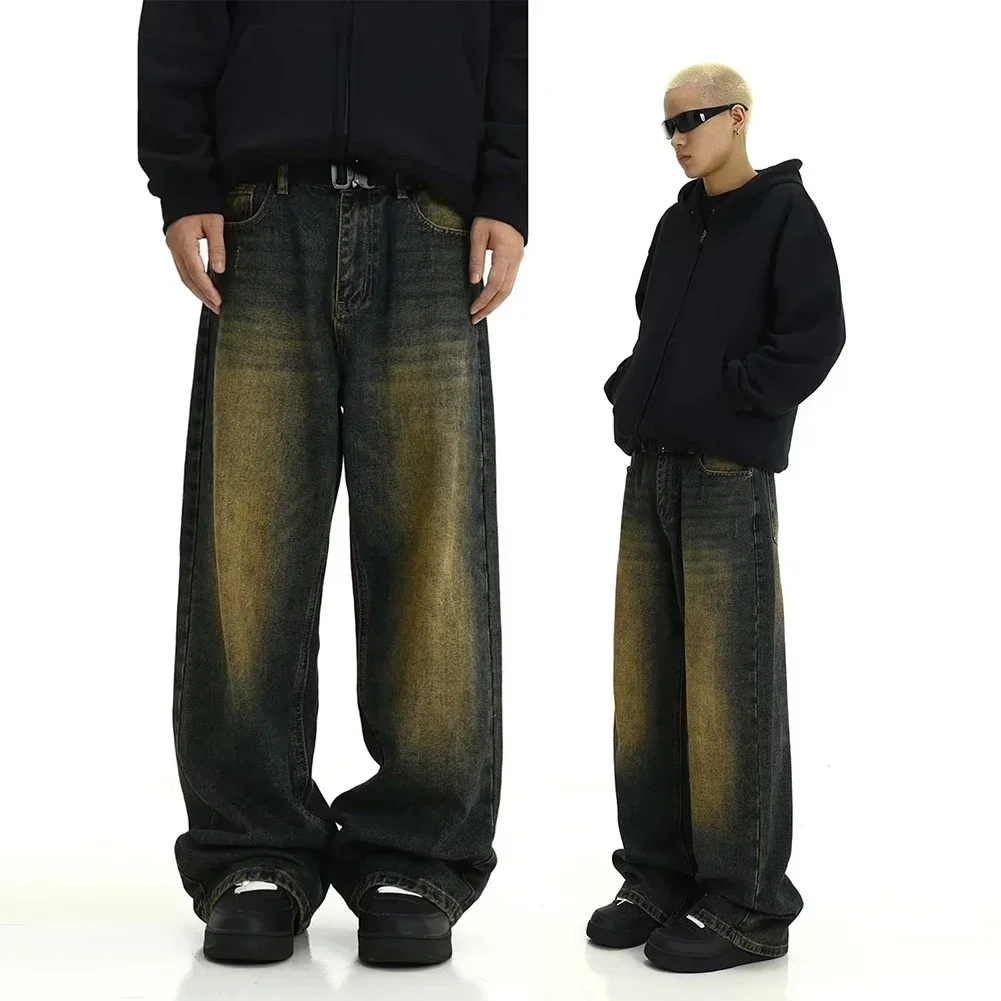 Male Jeans Mens Pants Regular Solid Color Straight Leg Pants Stylish Wash Baggy Fashion Streetwear Comfy Fashion
Male Jeans Mens Pants Regular Solid Color Straight Leg Pants Stylish Wash Baggy Fashion Streetwear Comfy Fashion