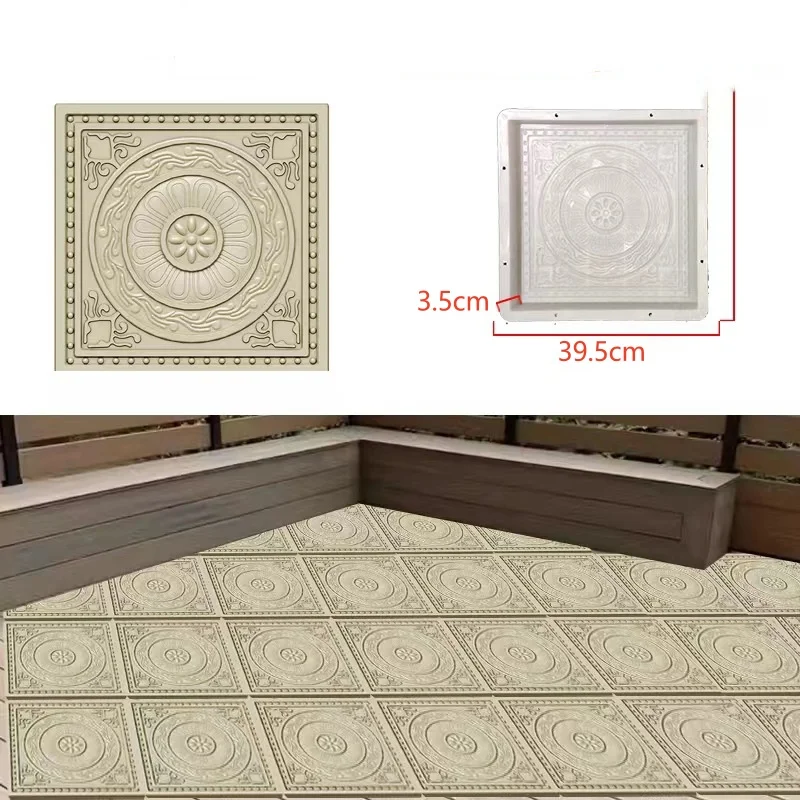 DIY Paving Casting Stepping Stone Square 1Pcs Road Concrete Mold Brick Antique Landscape Yard Decor Garden Reusable Making Tools
DIY Paving Casting Stepping Stone Square 1Pcs Road Concrete Mold Brick Antique Landscape Yard Decor Garden Reusable Making Tools