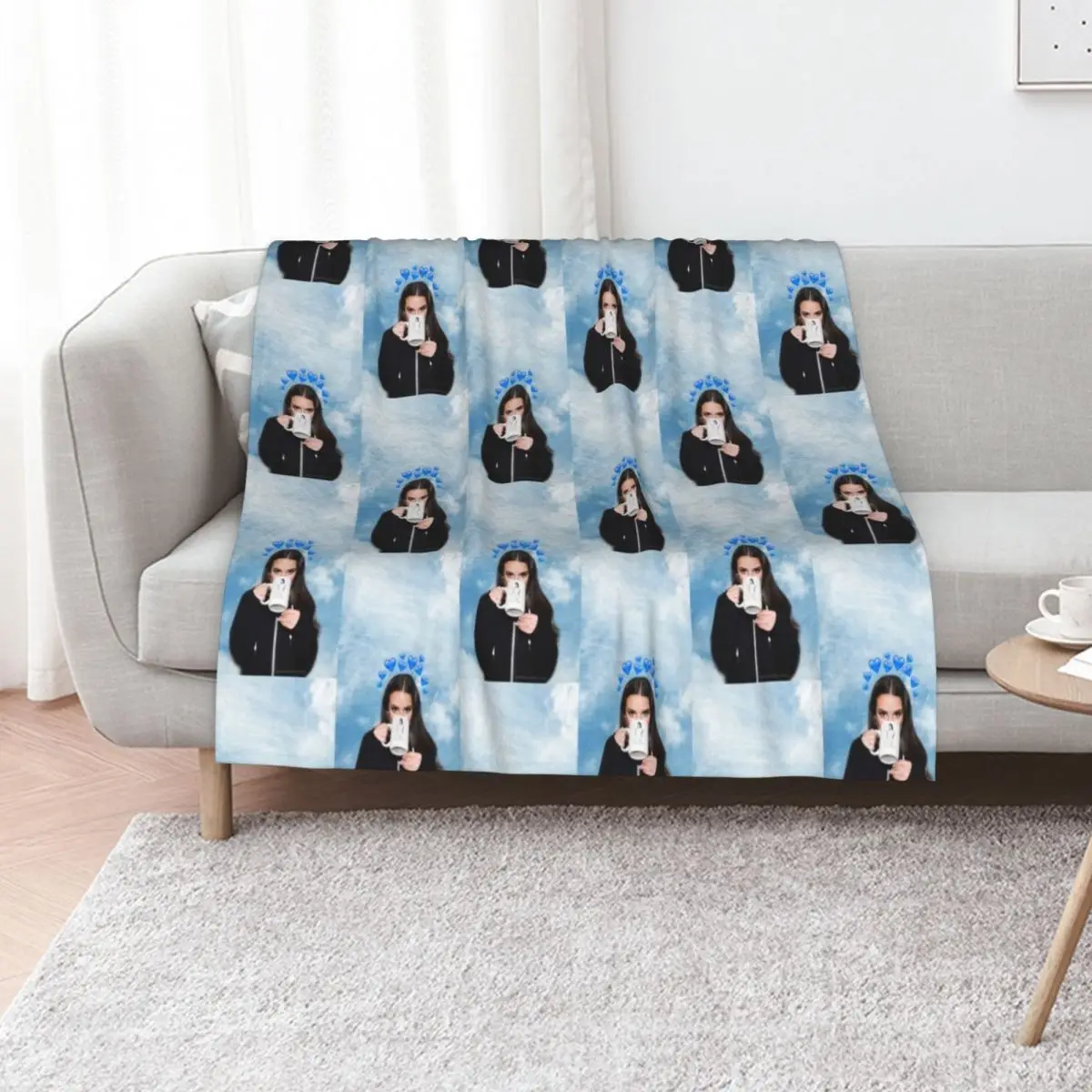 Lea Michele In The Clouds Throw Blanket Summer Cool Breathable Blanket for Sleeping
Lea Michele In The Clouds Throw Blanket Summer Cool Breathable Blanket for Sleeping