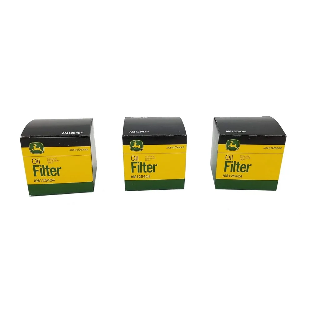 Pack of Three Engine Oil Filters for Lawn and Garden Equipment
Pack of Three Engine Oil Filters for Lawn and Garden Equipment