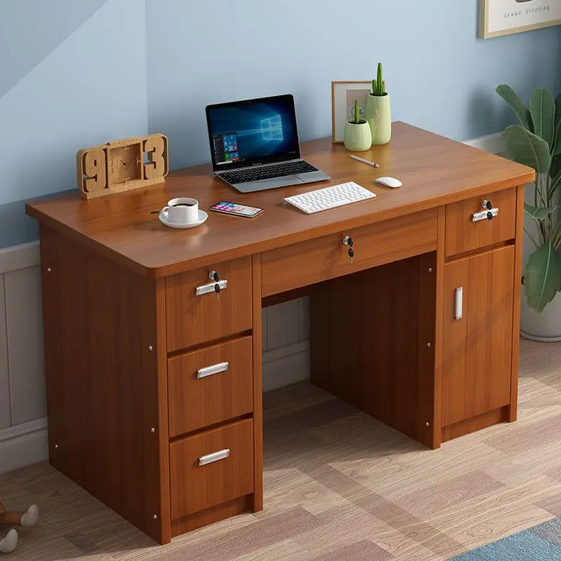 Simple modern desk writing desk desktop computer with lock with drawer home student bedroom small desk factory
Simple modern desk writing desk desktop computer with lock with drawer home student bedroom small desk factory