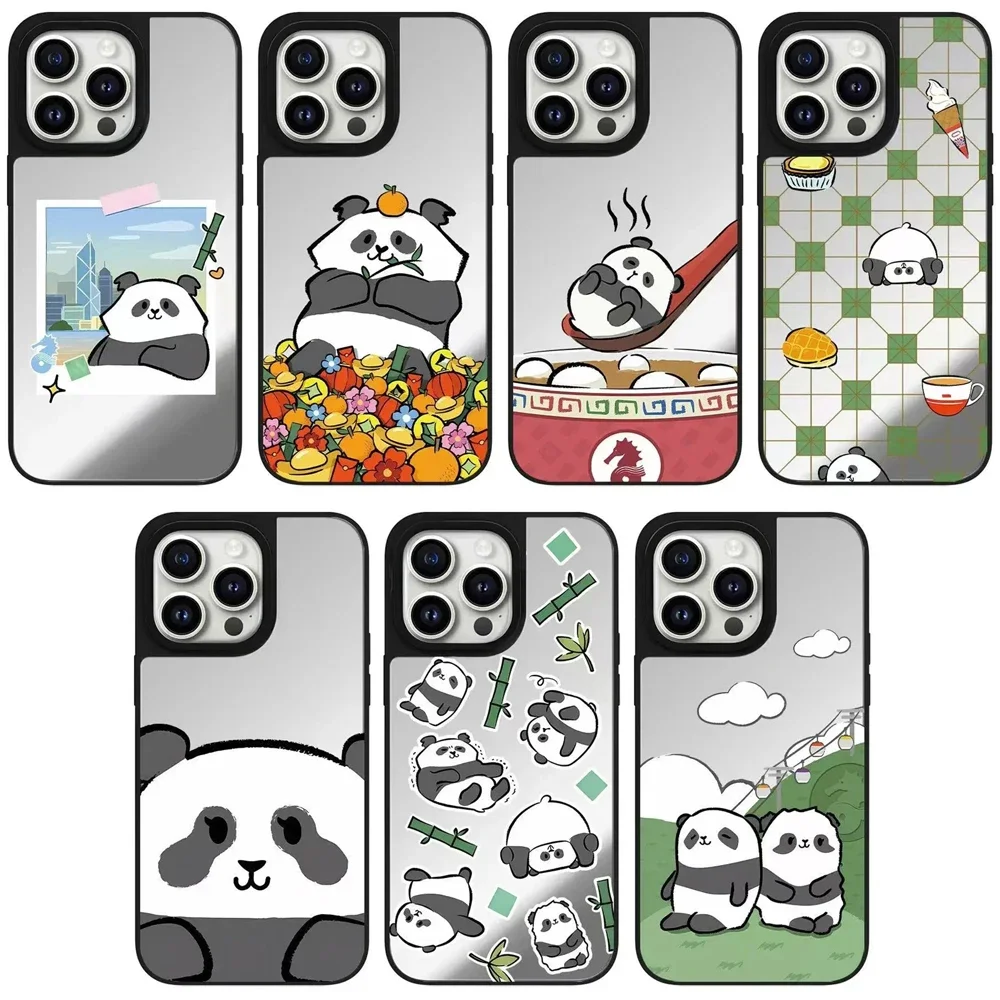 Cute Panda Mirror Surface iPhone 12 13 14 15 16 Pro Max Case - Protective IPhone Case with MagSafe
Cute Panda Mirror Surface iPhone 12 13 14 15 16 Pro Max Case - Protective IPhone Case with MagSafe
