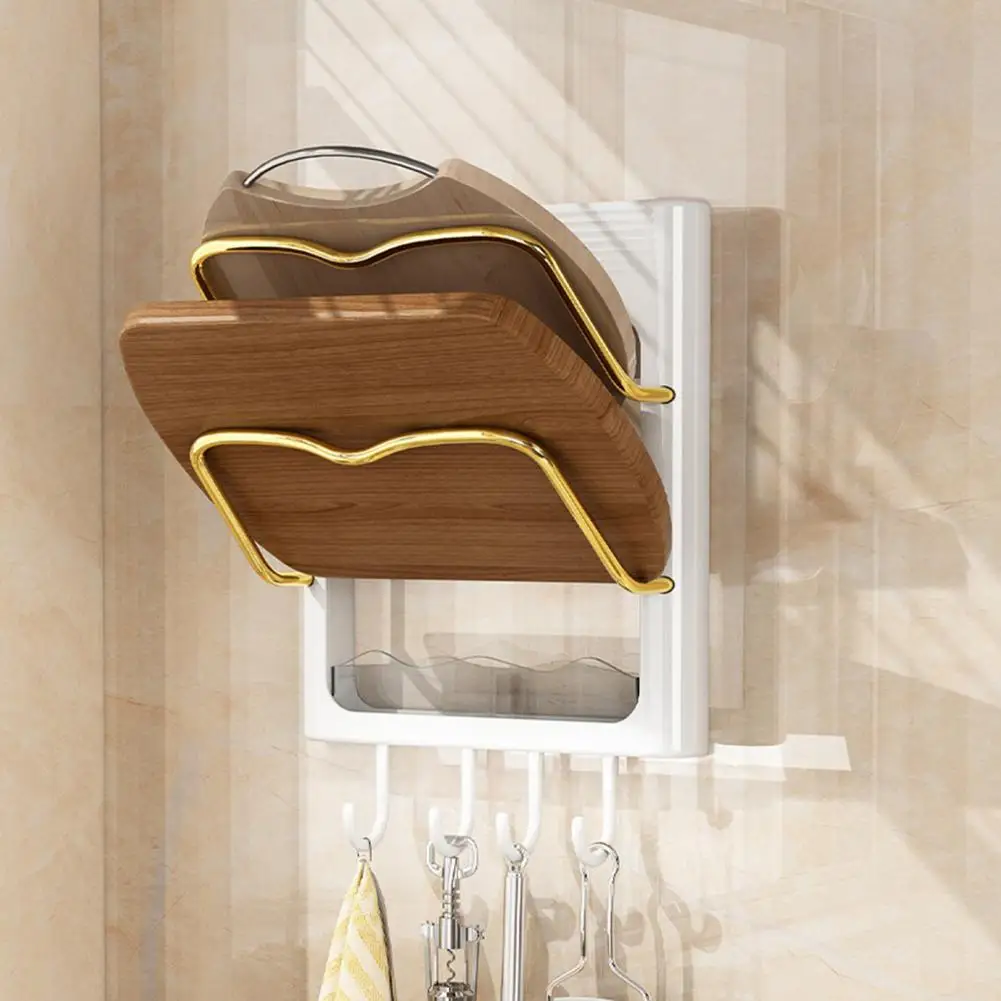 Renters Friendly Kitchen Rack for Pot Lids Cutting Boards Space-saving Wall-mounted Strong Adhesive Rack for Kitchen Organize
Renters Friendly Kitchen Rack for Pot Lids Cutting Boards Space-saving Wall-mounted Strong Adhesive Rack for Kitchen Organize
