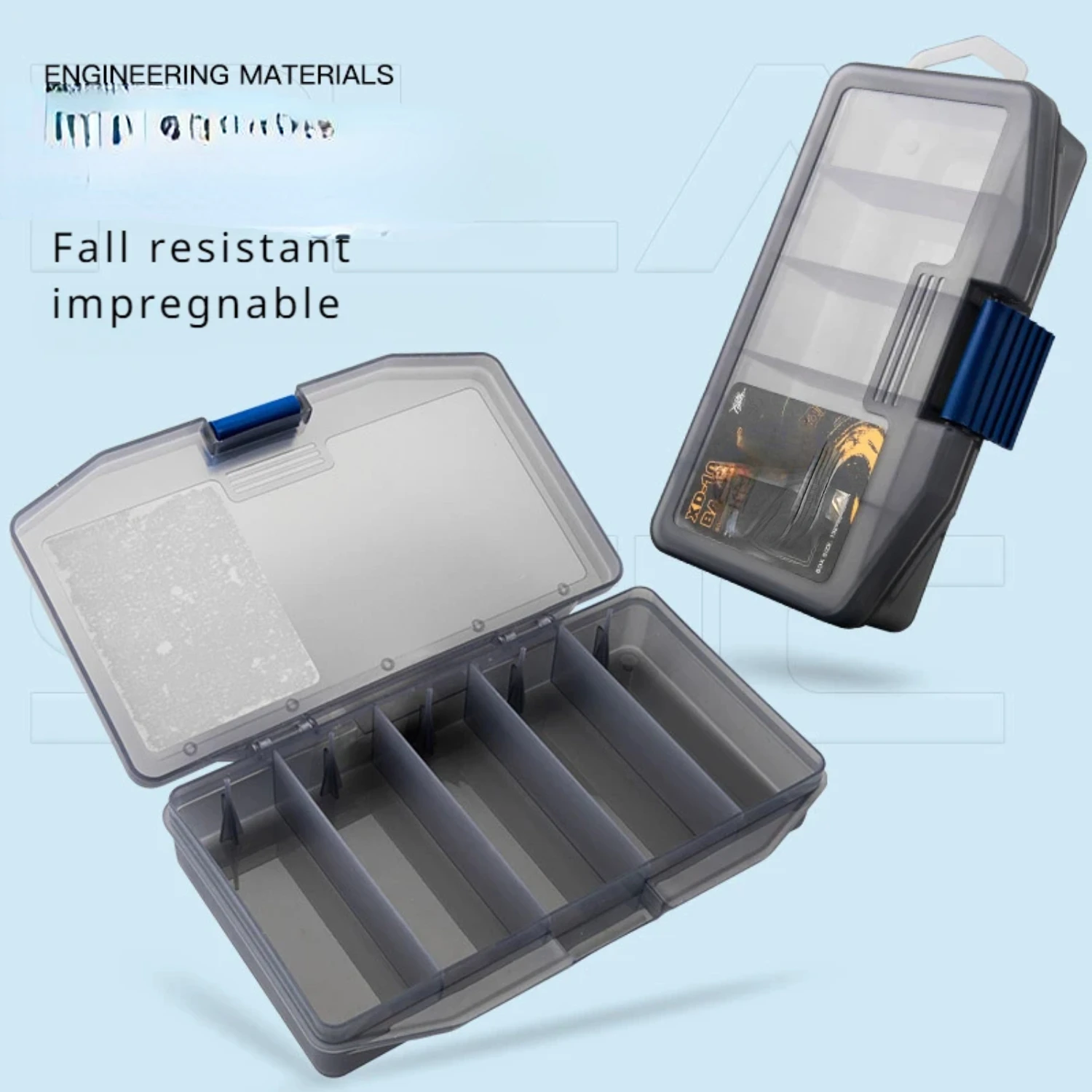 1 Style Waterproof Fishing Tackle Box with Clear Lid and Multiple Compartments Lures and Accessories
1 Style Waterproof Fishing Tackle Box with Clear Lid and Multiple Compartments Lures and Accessories
