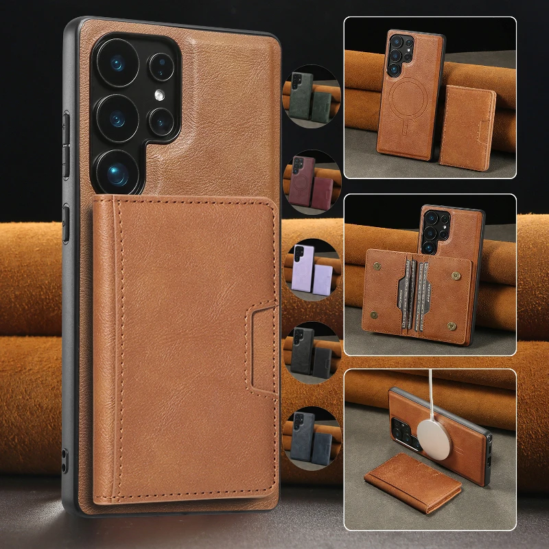 Removable Magnetic Flip Wallet Case Leather Cover For Samsung Galaxy S25 Ultra/S25 Plus/S24 Ultra/S24 Plus/S23 Ultra/S23+
Removable Magnetic Flip Wallet Case Leather Cover For Samsung Galaxy S25 Ultra/S25 Plus/S24 Ultra/S24 Plus/S23 Ultra/S23+