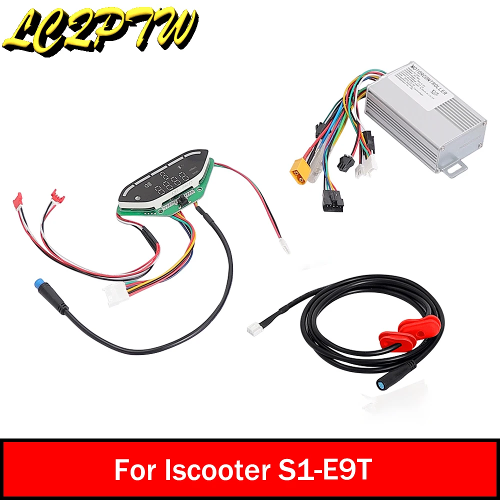 Комплект контроллера кабеля приборной панели для Iscooter S1-E9T, контроллер электрического скутера, комплекты контроллеров дисплея 17A 36V, аксессуары
Комплект контроллера кабеля приборной панели для Iscooter S1-E9T, контроллер электрического скутера, комплекты контроллеров дисплея 17A 36V, аксессуары