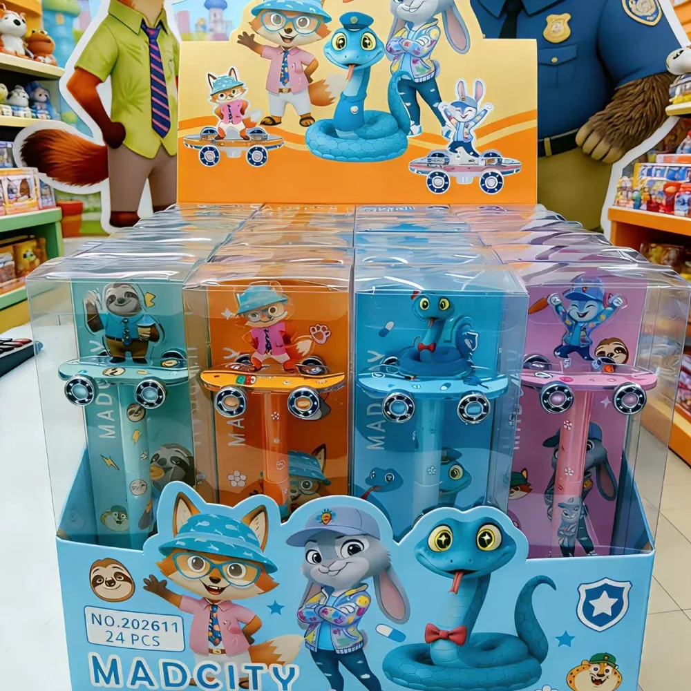 Zootopia Creative Neutral Pen Student Writing Decompression Skateboarding Twist Music Detachable Water Pen
Zootopia Creative Neutral Pen Student Writing Decompression Skateboarding Twist Music Detachable Water Pen