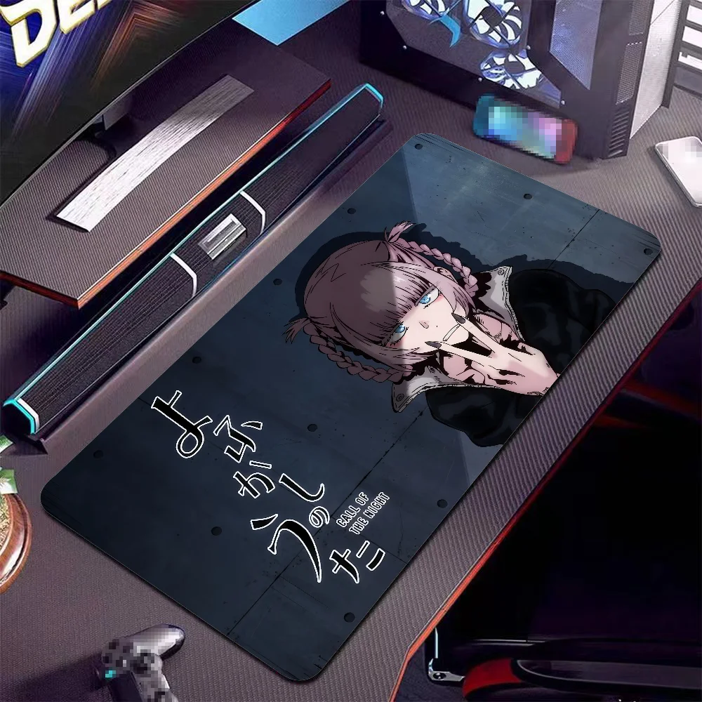 Yofukashi No Uta Nanakusa Nazuna Mousepad Large Anti-Slip Mouse Pad Stitched Edges Mat Durable Desk Laptop Gaming Keyboard Pad
Yofukashi No Uta Nanakusa Nazuna Mousepad Large Anti-Slip Mouse Pad Stitched Edges Mat Durable Desk Laptop Gaming Keyboard Pad