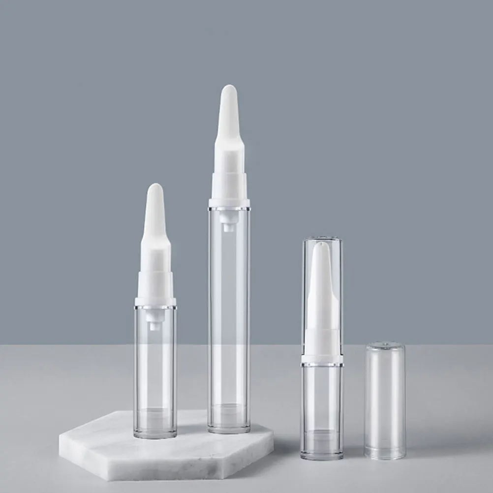 8 Pcs Eye Serum Bottles Clear Vacuum Containers for Foundation Creams Lotions Hand Portable Travel Size
8 Pcs Eye Serum Bottles Clear Vacuum Containers for Foundation Creams Lotions Hand Portable Travel Size