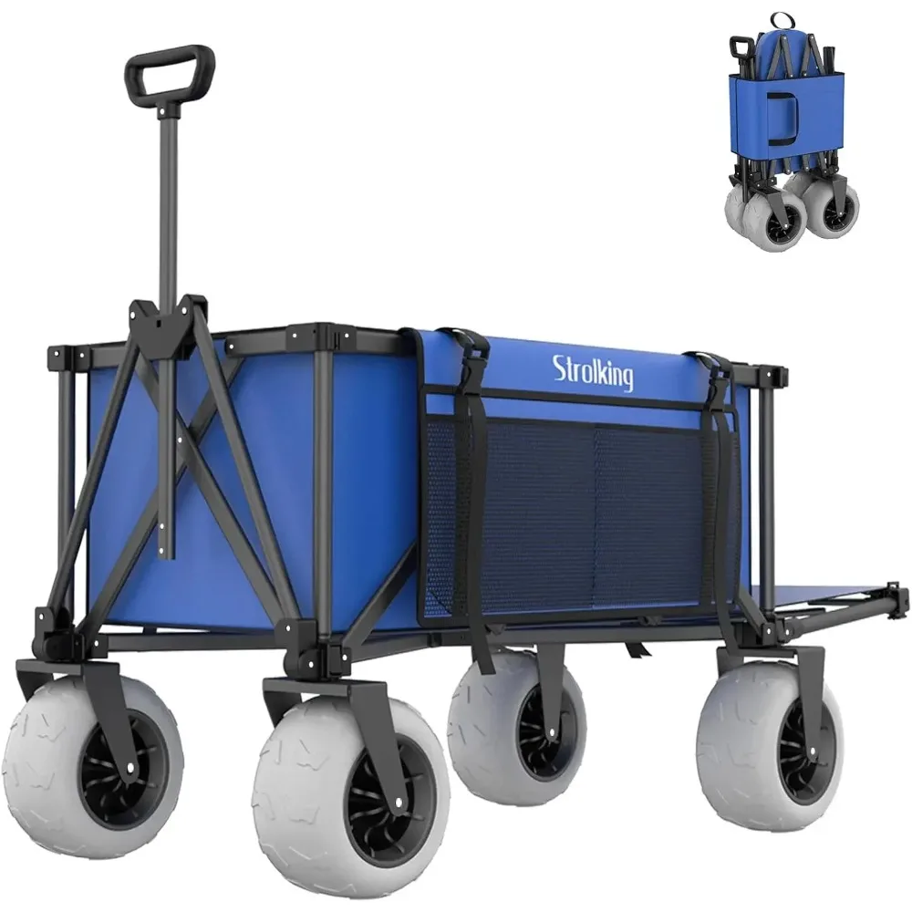 Пляжный фургон L 51 дюйм с 9-дюймовыми песчаными колесами, складная тележка 260 л для кемпинга, рыбалки, спорта
Пляжный фургон L 51 дюйм с 9-дюймовыми песчаными колесами, складная тележка 260 л для кемпинга, рыбалки, спорта