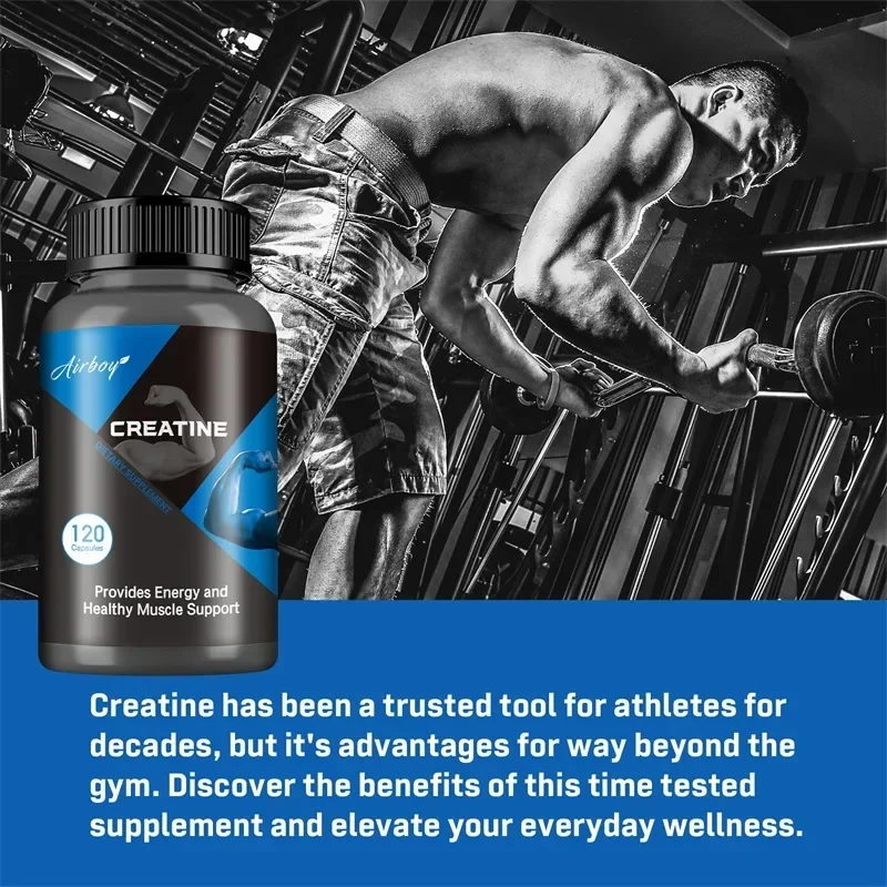 Creatine - Promote Muscle Growth, Increase Strength and Improve Exercise Recovery Supplement
Creatine - Promote Muscle Growth, Increase Strength and Improve Exercise Recovery Supplement