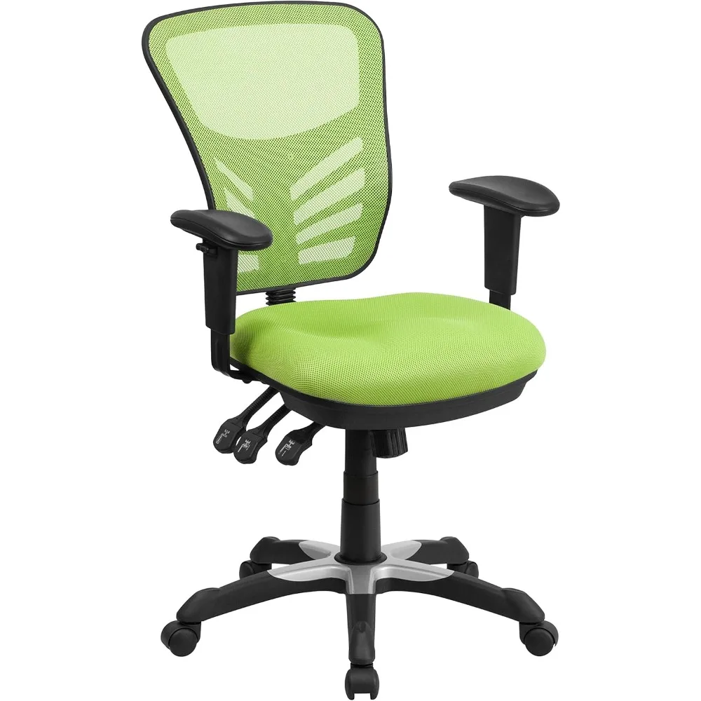 Nicholas Mid-Back Swivel Office and Gaming Chair, Ergonomic Mesh Office Chair with Adjustable Lumbar Support
Nicholas Mid-Back Swivel Office and Gaming Chair, Ergonomic Mesh Office Chair with Adjustable Lumbar Support
