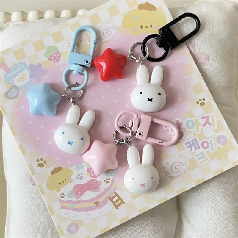 3Pcs Color Buckle Cartoon Miffy Head Small Cute Keyring Backpack Car Small Ornament Adorable Charm Decorative Girl Gift
3Pcs Color Buckle Cartoon Miffy Head Small Cute Keyring Backpack Car Small Ornament Adorable Charm Decorative Girl Gift