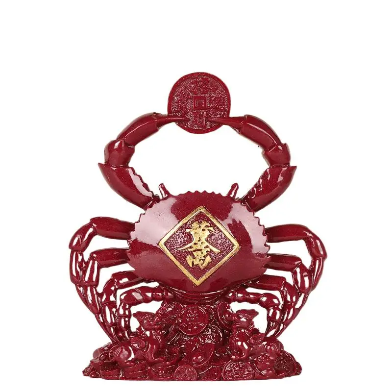 Cinnabar Rich Crab Desktop Living Room Furnishings Ornaments High-Grade Latest Wangzhai Entrance Decoration
Cinnabar Rich Crab Desktop Living Room Furnishings Ornaments High-Grade Latest Wangzhai Entrance Decoration