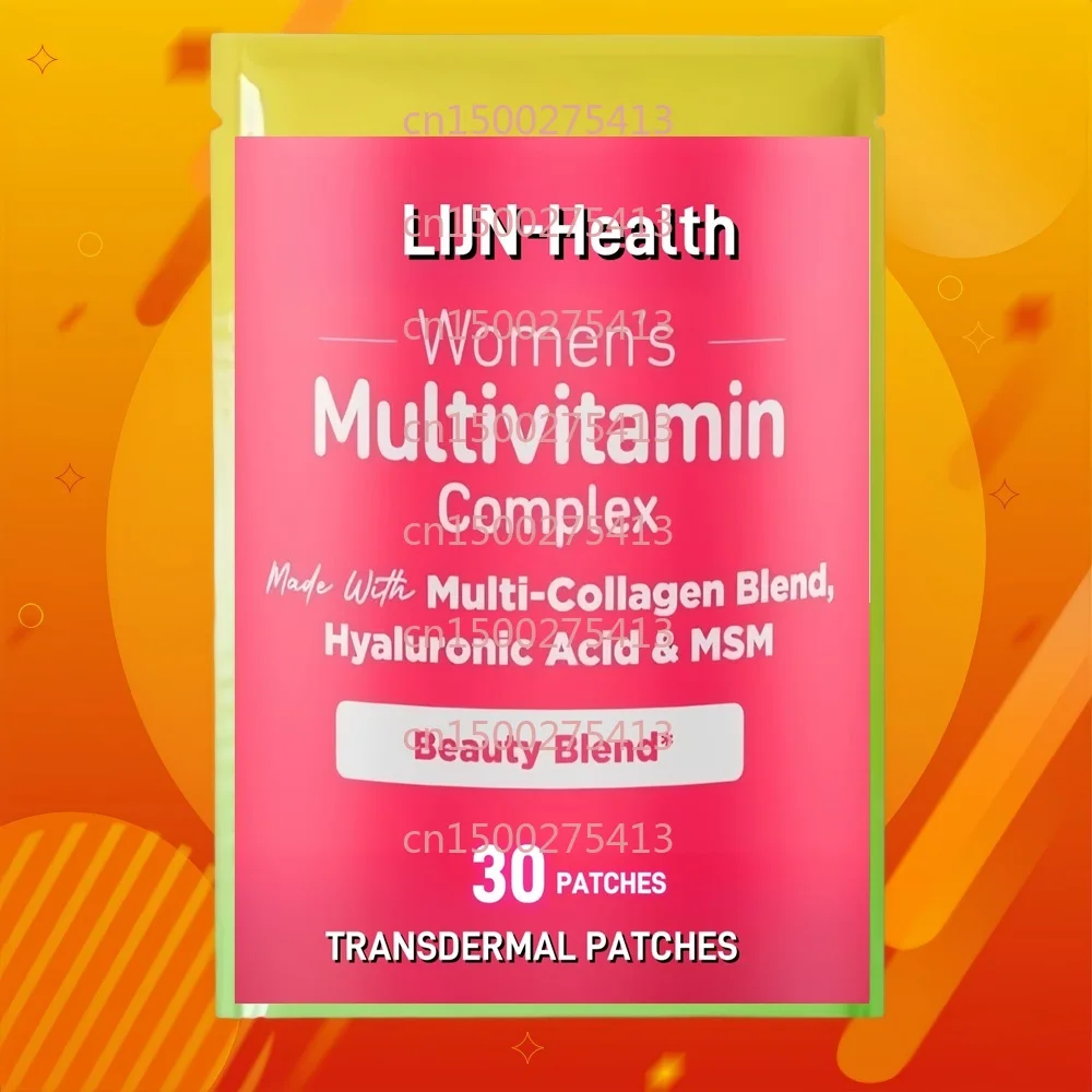 30 Patches Women's Multivitamin Complex Transdermal Patches with Multi-Collagen Hyaluronic Acid for Stronger Hair Nails, Energy
30 Patches Women's Multivitamin Complex Transdermal Patches with Multi-Collagen Hyaluronic Acid for Stronger Hair Nails, Energy